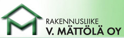 Rakennusliike V. Mättölä Oy logo